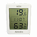 Termo-higrometr z zegarem WDH-TH205